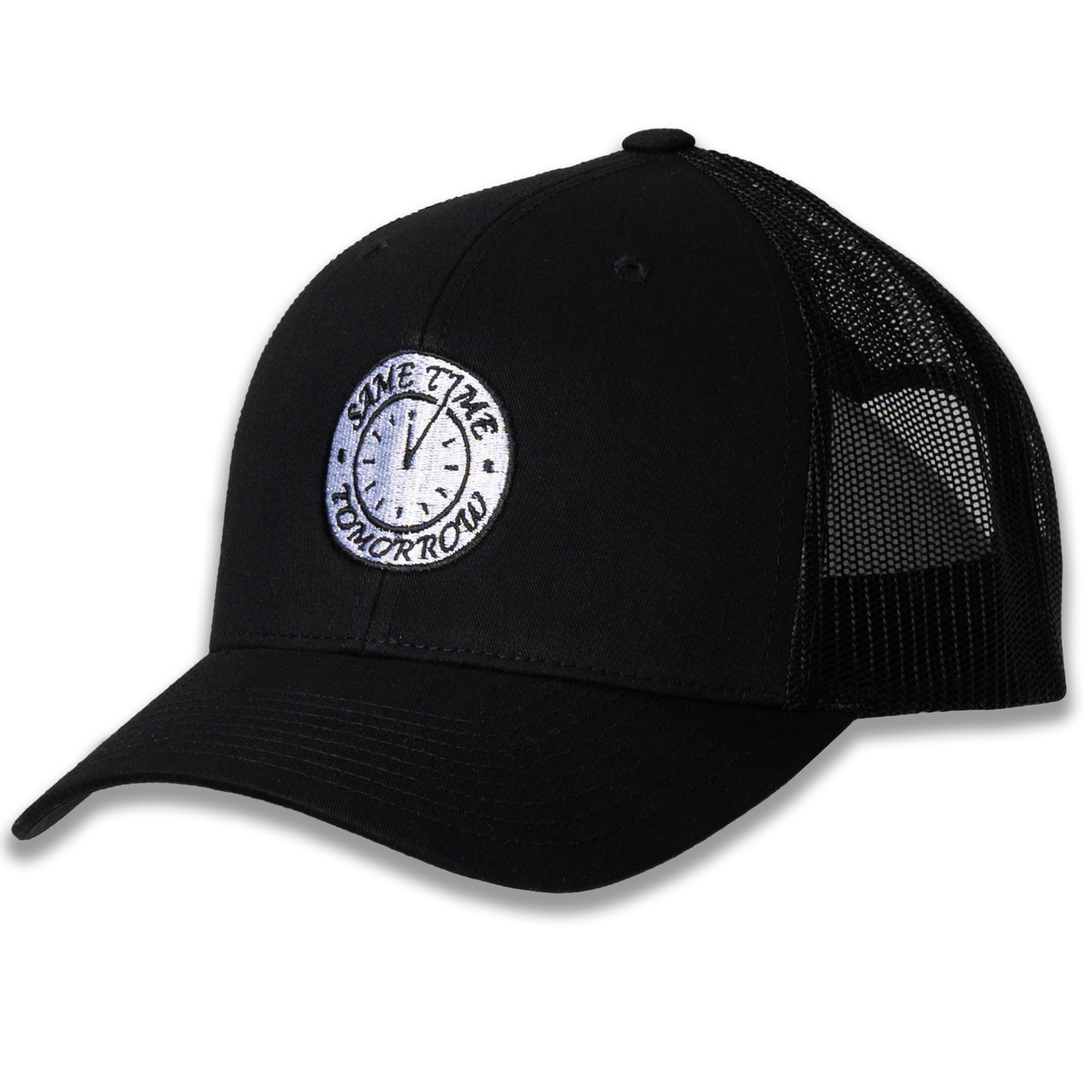 "12:05" Trucker Snapback - Black