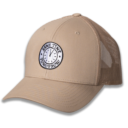 "12:05" Trucker Snapback - Tan