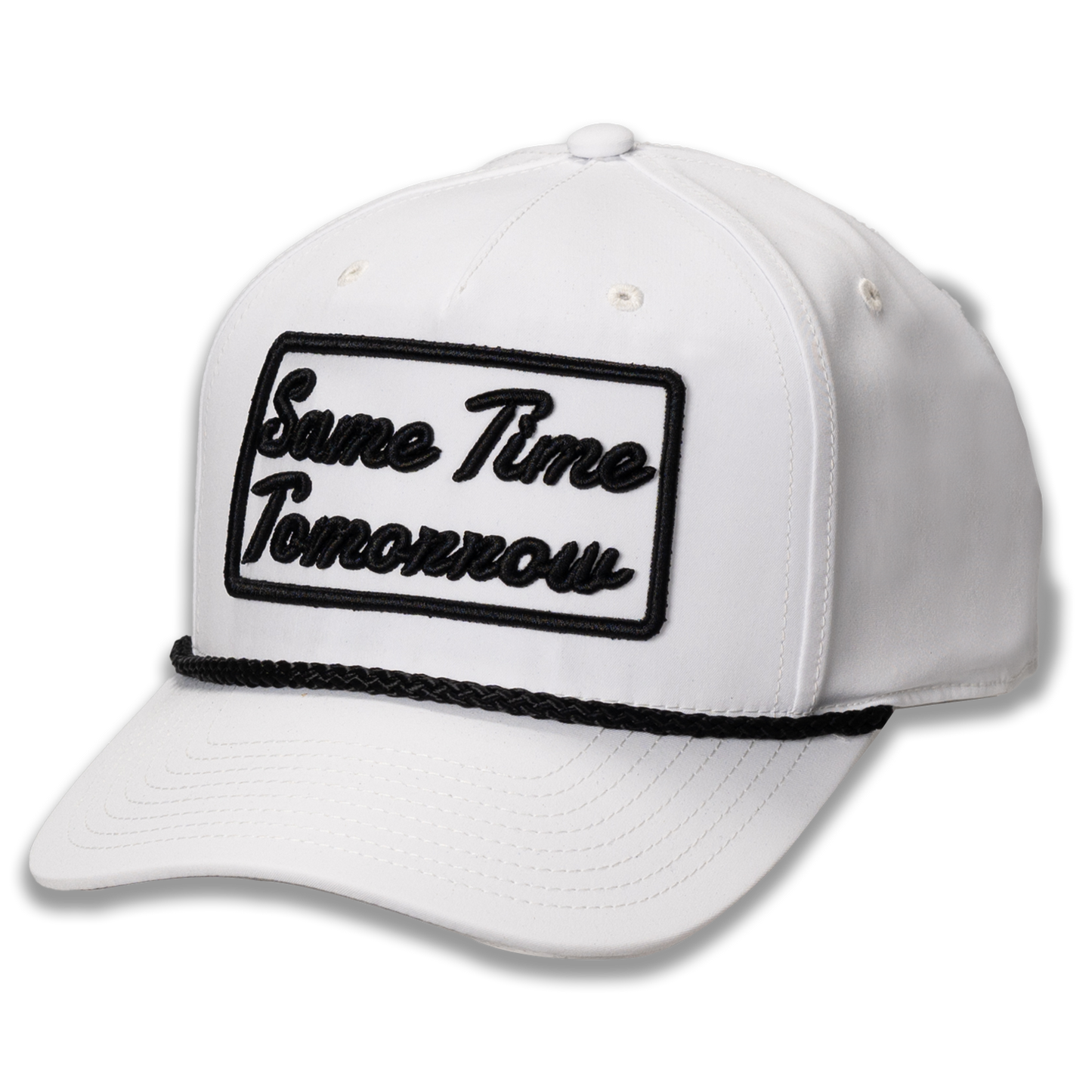 "The Rope" Snapback - White